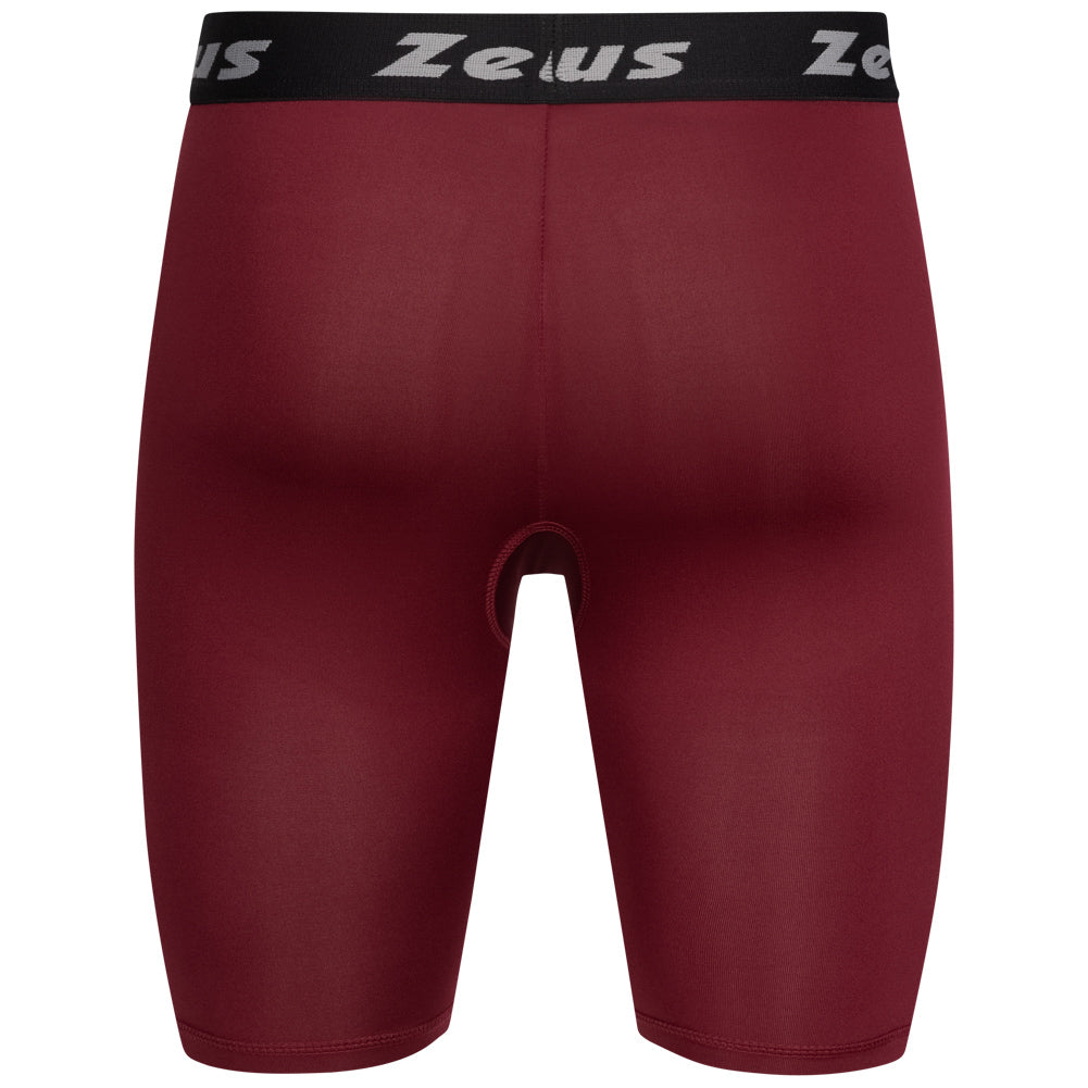 Zeus Bermuda Elastic Pro Heren Slidingbroek donkerrood