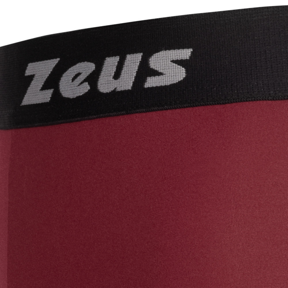 Zeus Bermuda Elastic Pro Heren Slidingbroek donkerrood