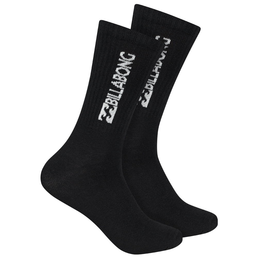 Billabong Unisex Crew Tennis Sokken 3 paar zwart BG-02 CREW