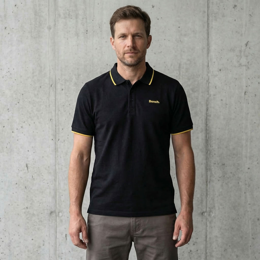 Bench Richmond herenpoloshirt BNCH 004-zwart