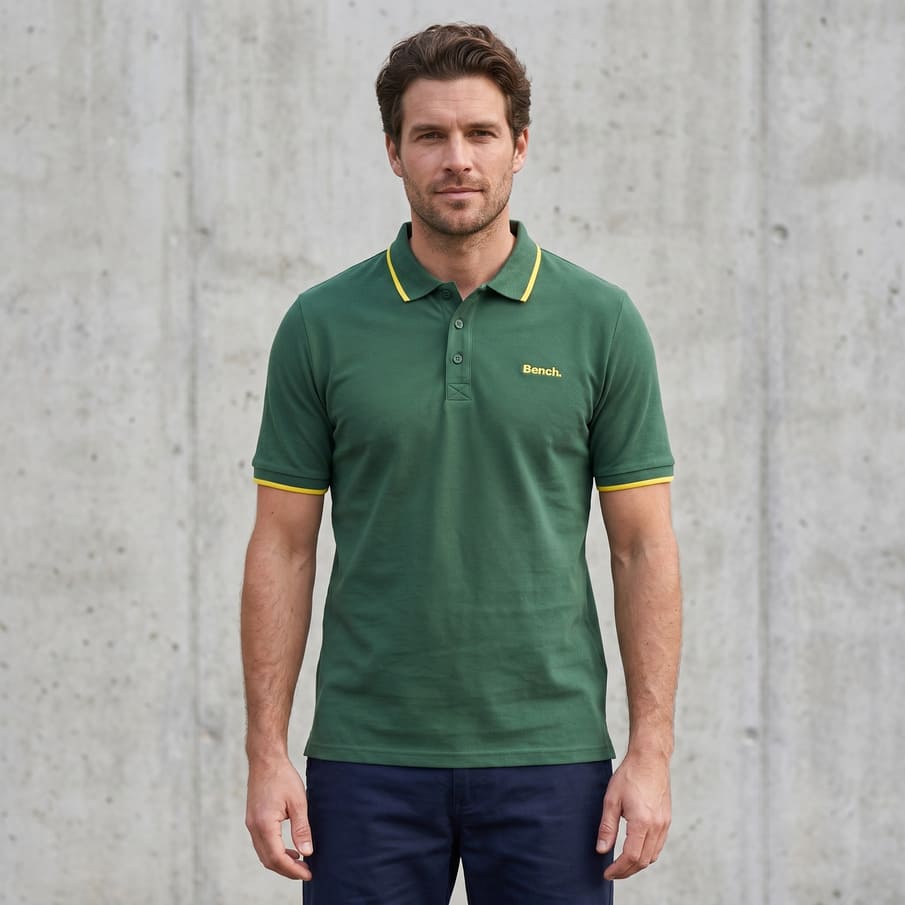 Bench Richmond herenpoloshirt BNCH-004-GRN