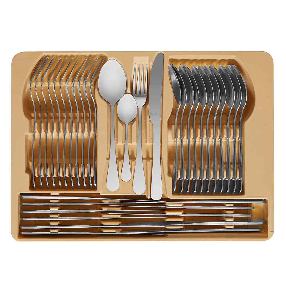 Banaru Design Bestekset Koffer 72-delig zilver