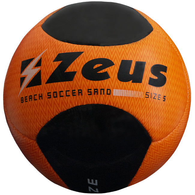 Zeus Beach Soccer Voetbal Neon Oranje Zwart