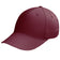 Zeus Baseball cap donkerrood – Eén maat voor iedereen