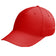 Zeus Baseball cap rood – Eén maat voor iedereen