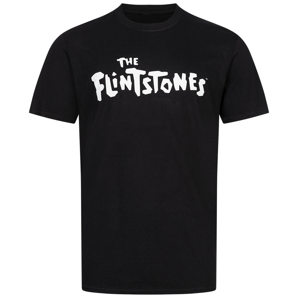 THE FLINTSTONES Logo Heren T-shirt CDMTS065BLK