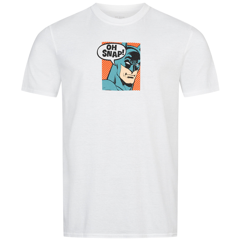 Batman DC COMICS "Oh Snap" T-shirt voor heren CDMTS103WHT