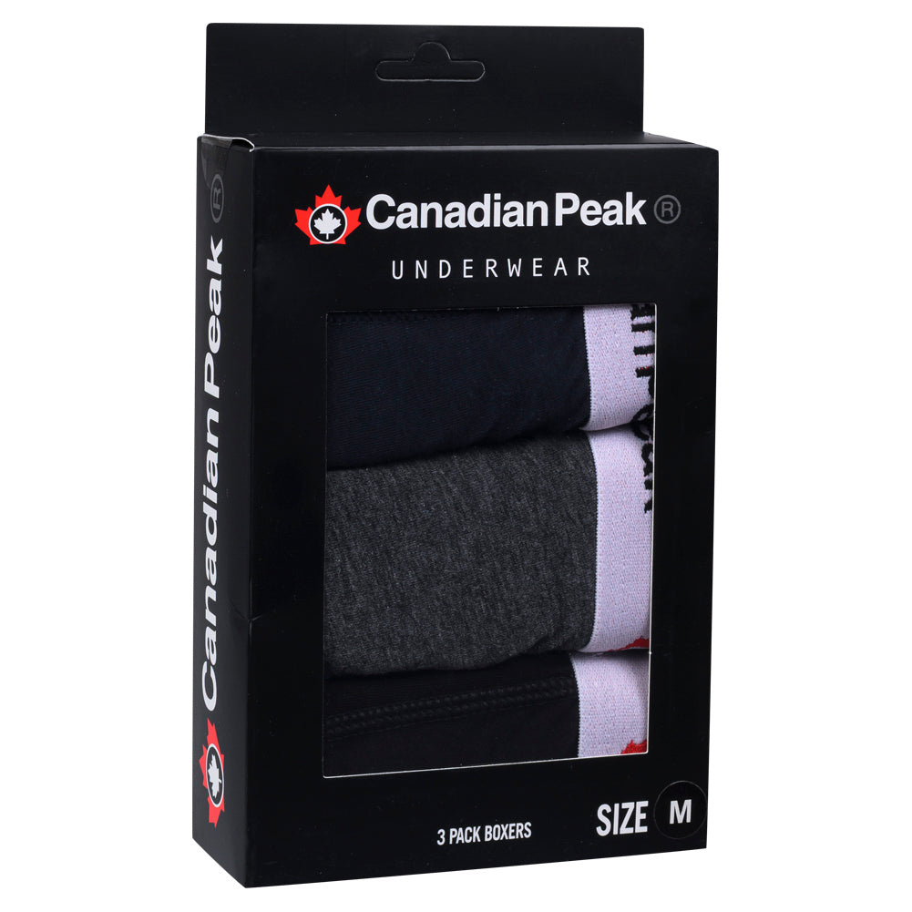 Canadian Peak boxershorts voor heren 3-pack CPB-04