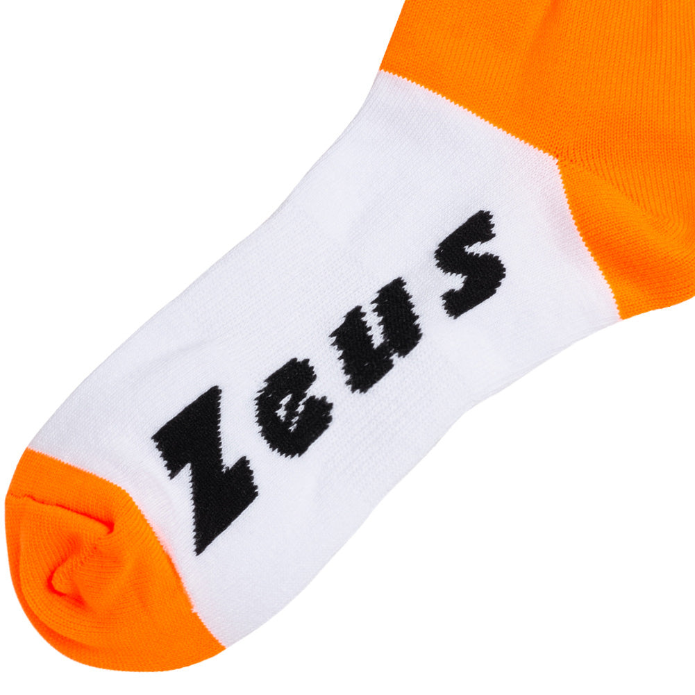 Zeus Calza Energy Sportsokken Neon Oranje