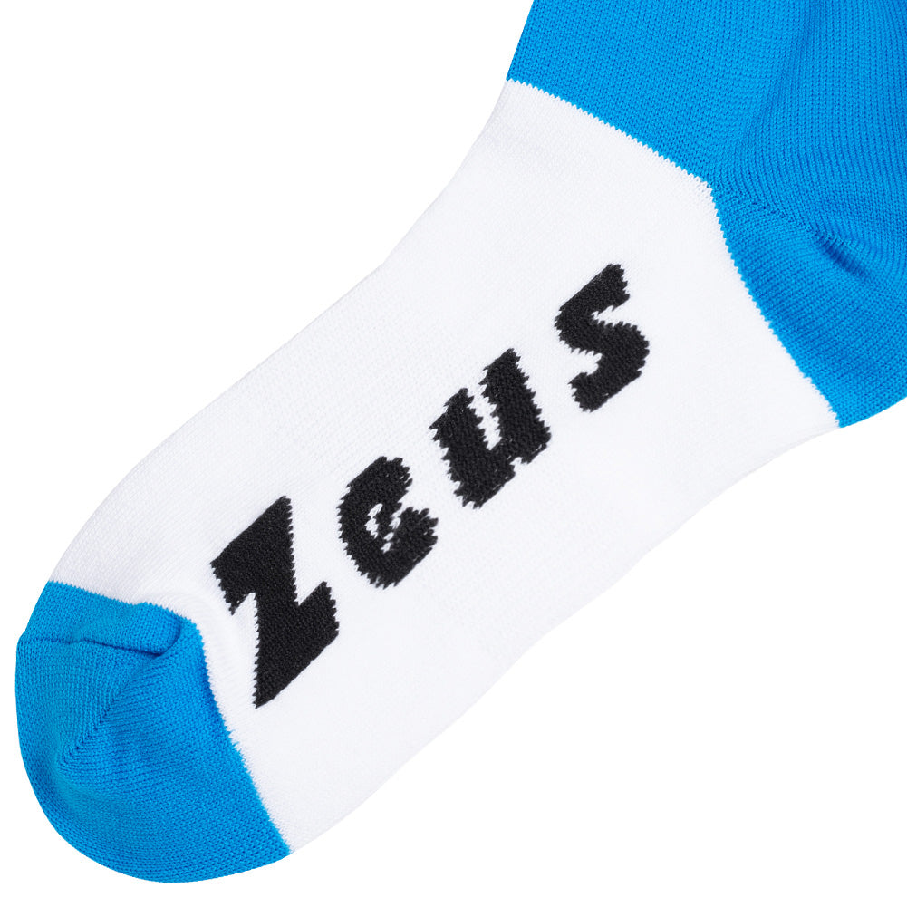 Zeus Calza Energy Sportsokken neonblauw