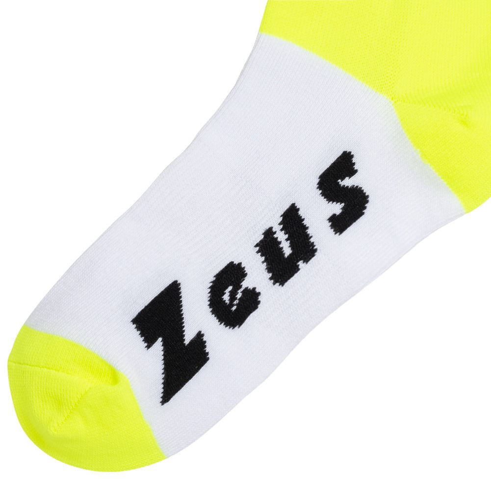 Zeus Calza Energy Sportsokken neongeel
