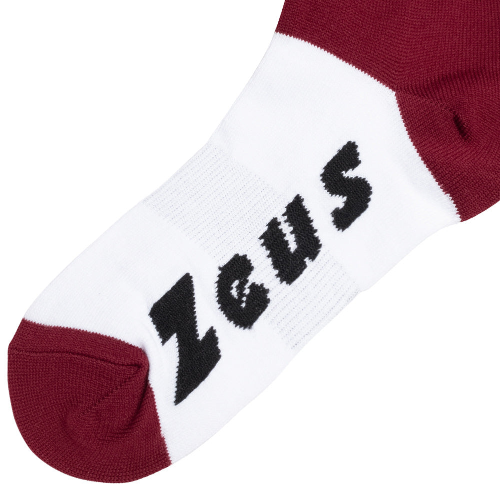 Zeus Calza Energy Sportsokken donkerrood