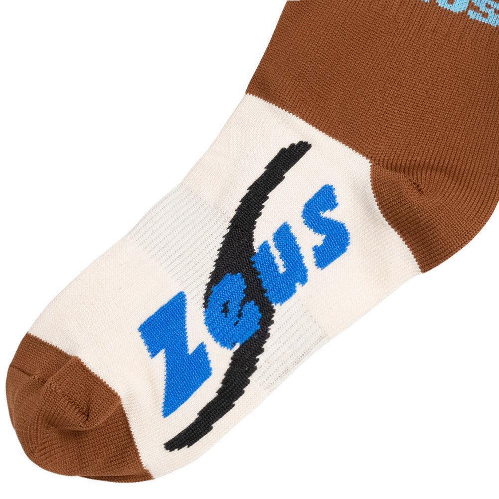Zeus Calza Energy Sportsokken bruin