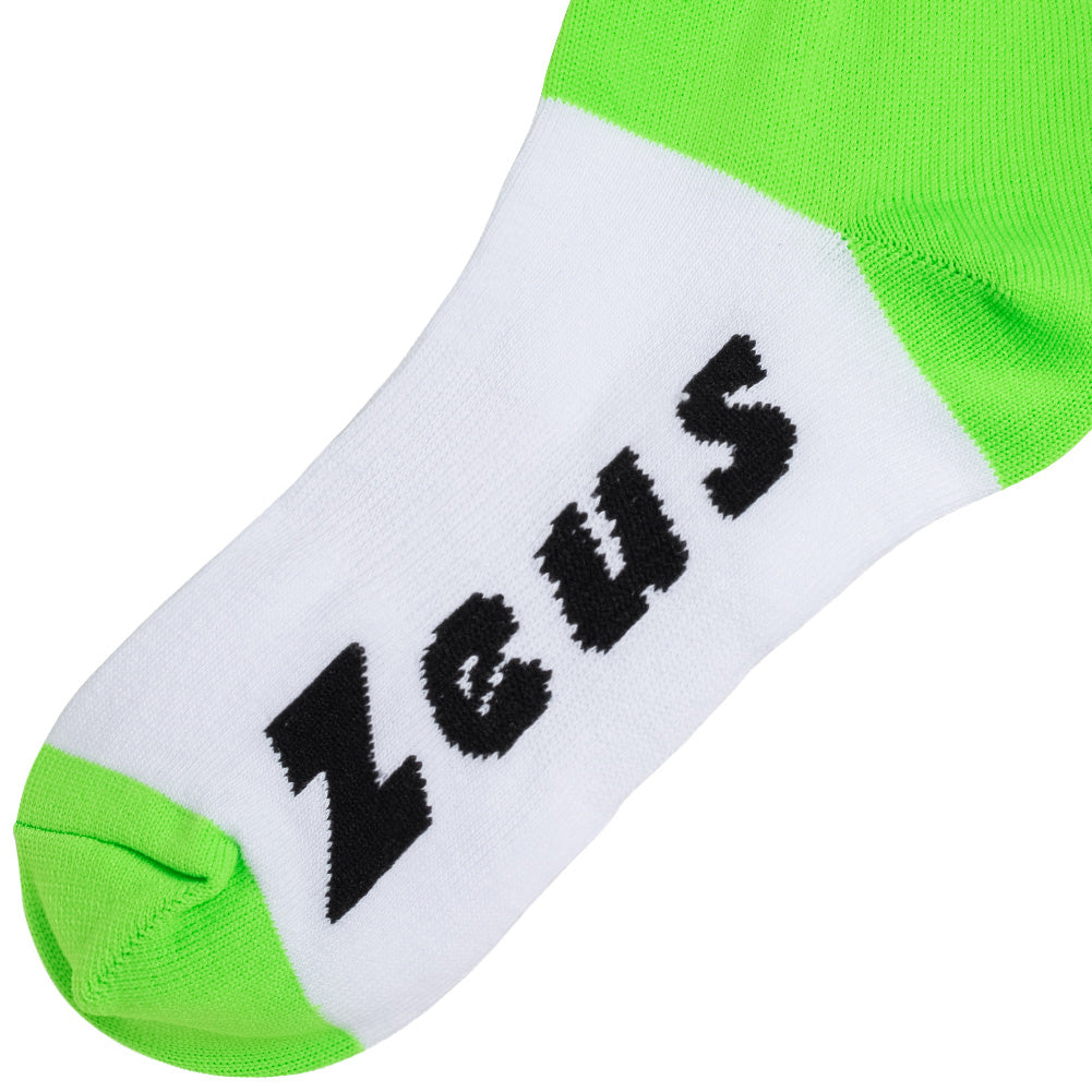 Zeus Calza Energy Sportsokken neongroen