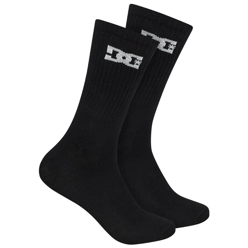 DC Shoes Sports Crew Uniseks Sokken 3 paar zwart DC-02 CREW