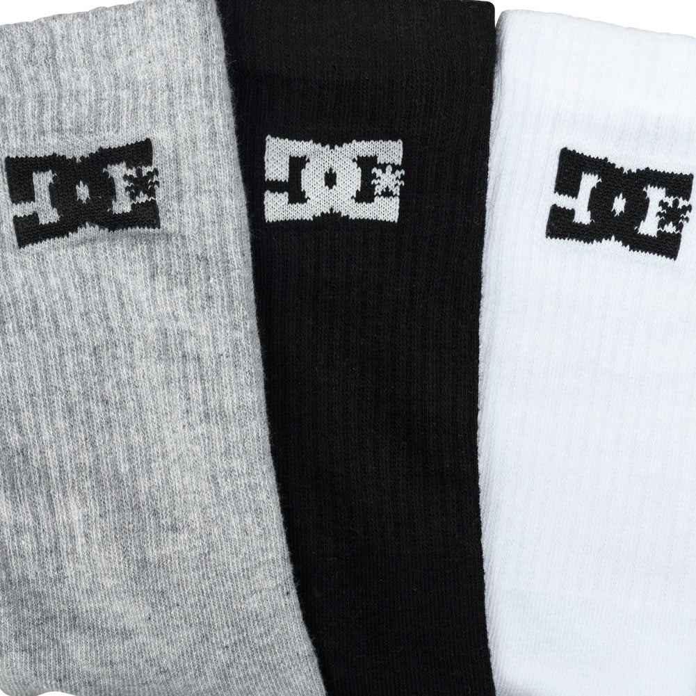 DC Shoes Sportsokken Crew Uniseks 3 paar multi DC-03 CREW