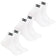 DC Shoes Quarter Unisex Sokken 3 paar wit DC-21 QUARTER – 39-42