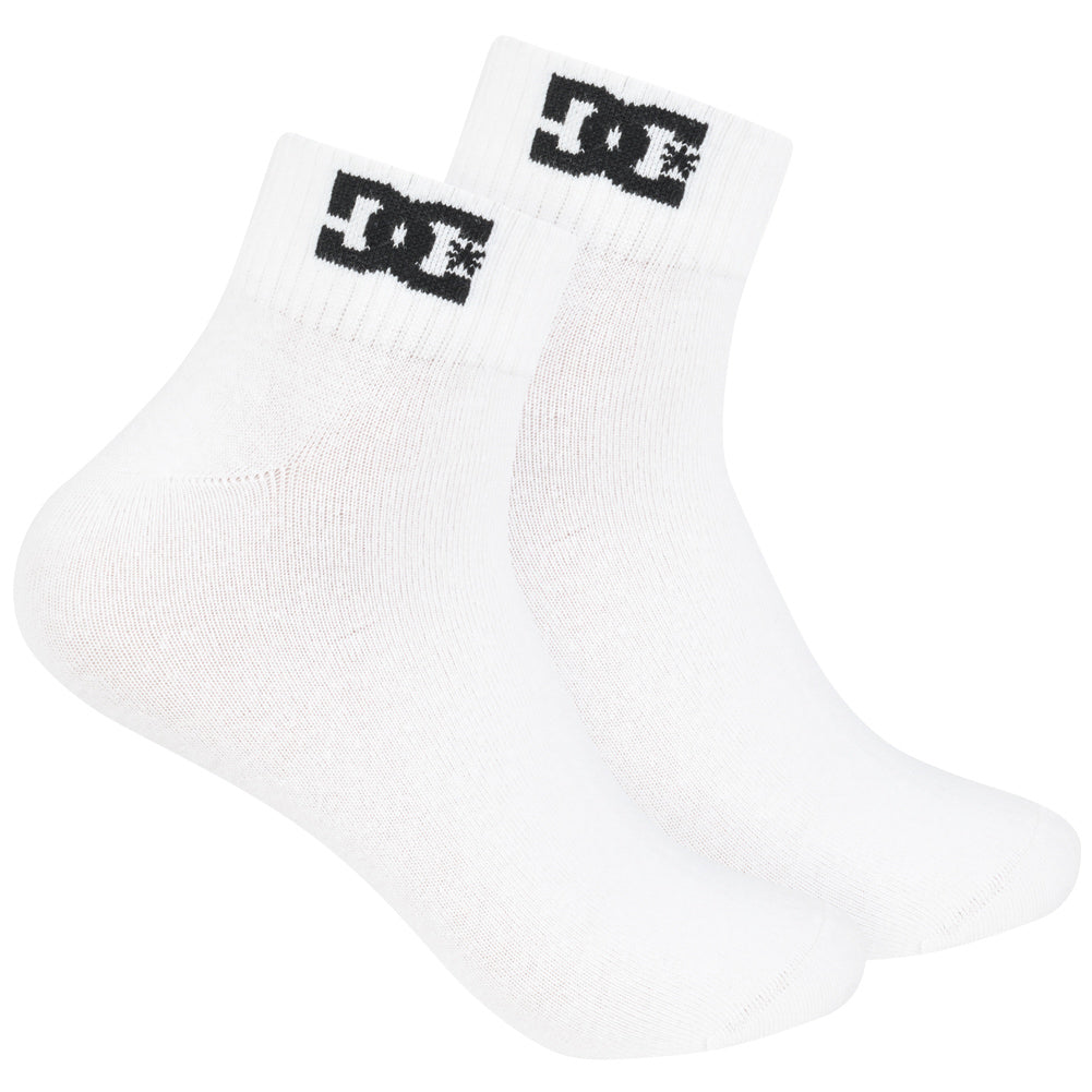 DC Shoes Quarter Unisex Sokken 3 paar wit DC-21 QUARTER