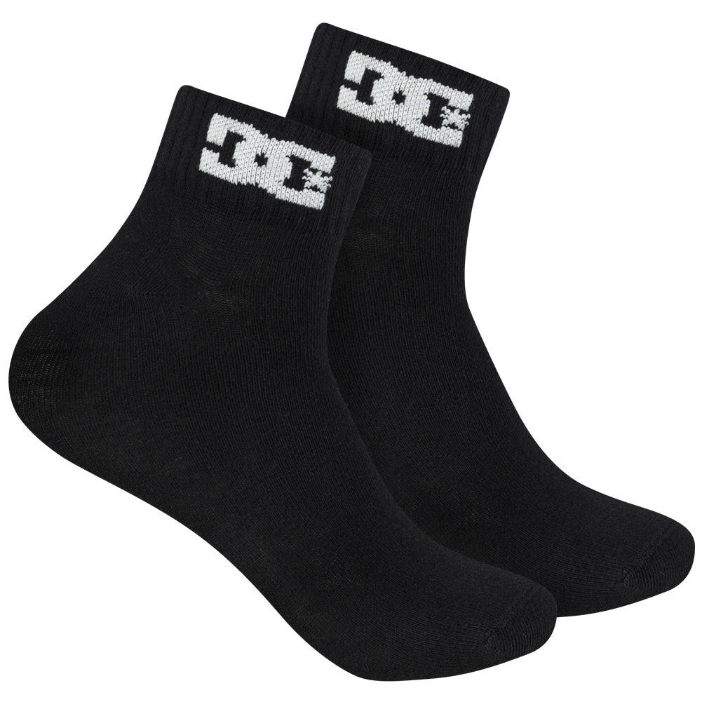 DC Shoes Quarter Unisex Sokken 3 Paar zwart DC-22 QUARTER