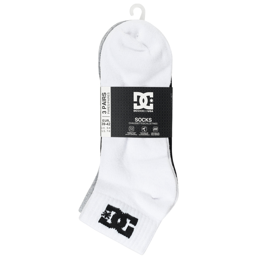 DC Shoes Quarter Unisex Sokken 3 paar multi DC-23 QUARTER