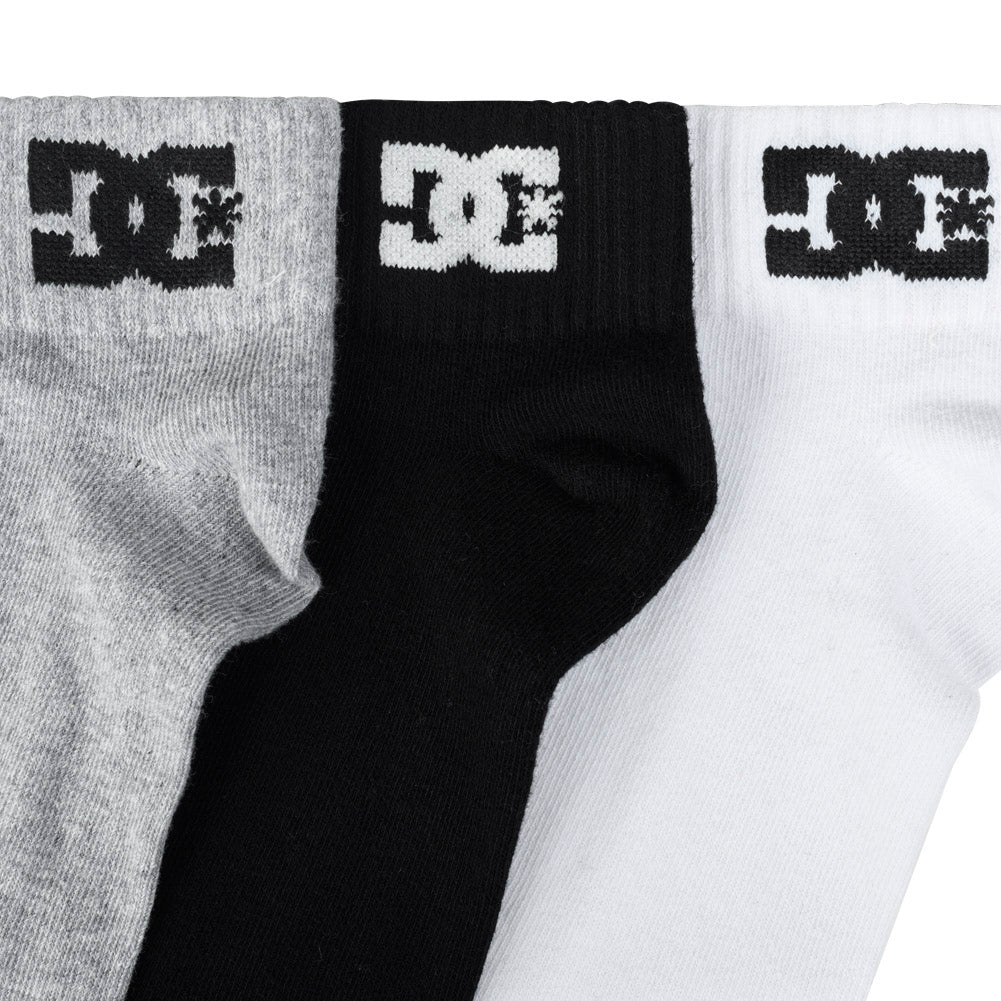 DC Shoes Quarter Unisex Sokken 3 paar multi DC-23 QUARTER