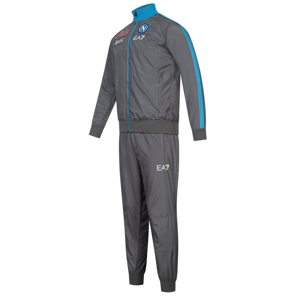 SSC Napoli EA7 Emporio Armani Heren Presentatiepak grijs EASSCN23R15-MAGNET