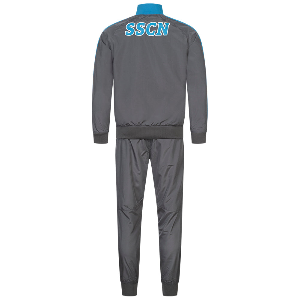 SSC Napoli EA7 Emporio Armani Heren Presentatiepak grijs EASSCN23R15-MAGNET