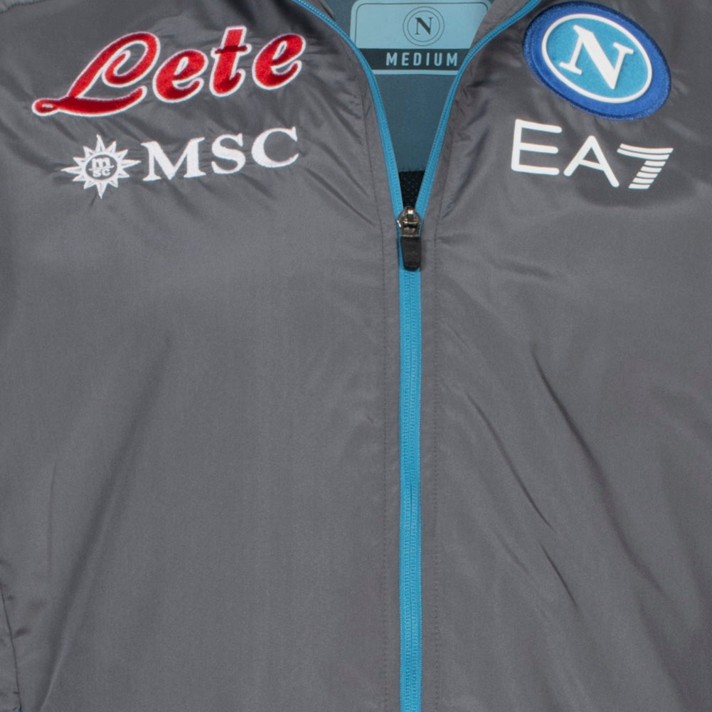 SSC Napoli EA7 Emporio Armani Heren Presentatiepak grijs EASSCN23R15-MAGNET
