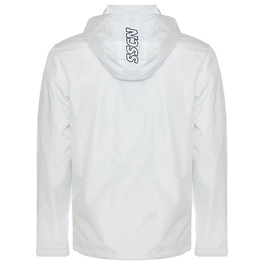 SSC Napoli EA7 Emporio Armani Waterdichte Heren Jas EASSCN24T08-100-WHITE