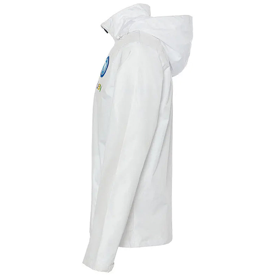 SSC Napoli EA7 Emporio Armani Waterdichte Heren Jas EASSCN24T08-100-WHITE