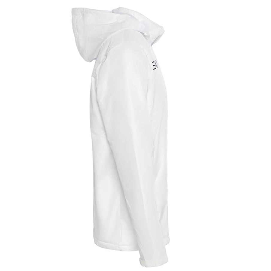 SSC Napoli EA7 Emporio Armani Waterproof Heren Jas EASSCN24T09-100-WHITE