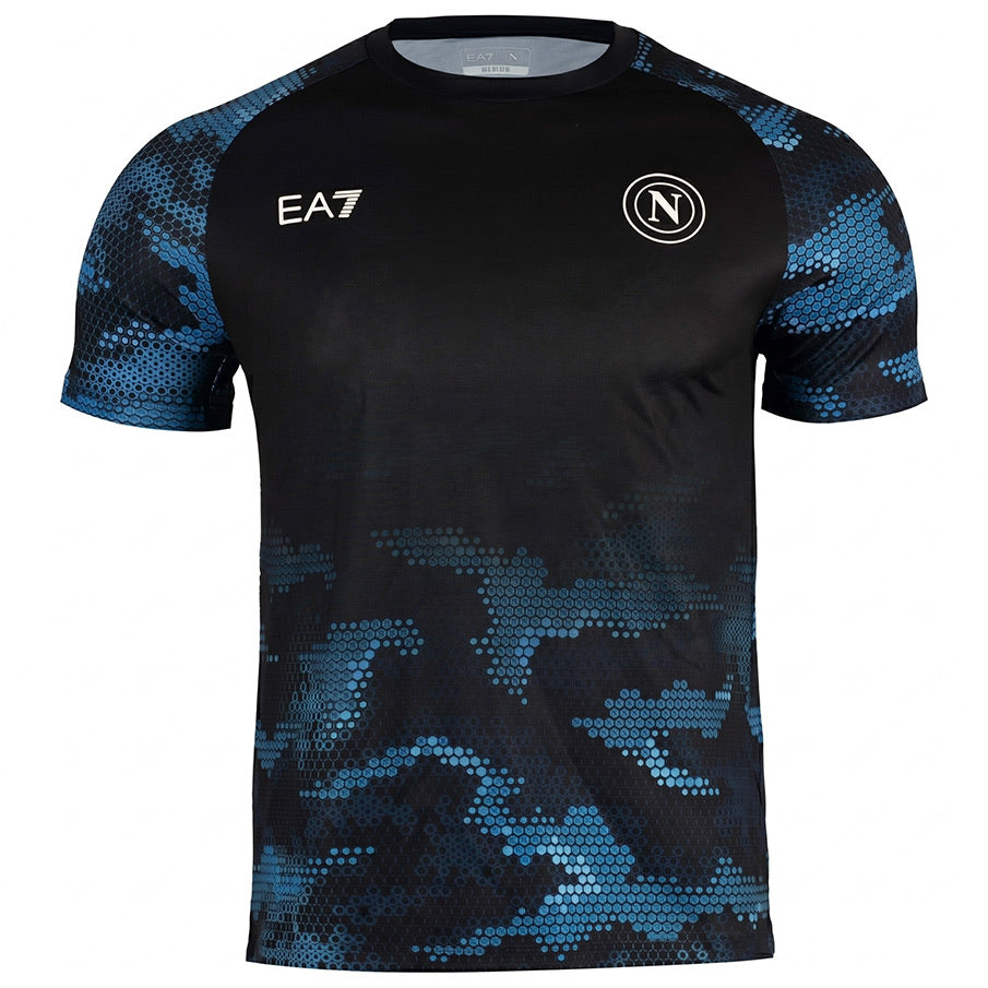 SSC Napoli EA7 Emporio Armani Heren Trainingstrui EASSCN25T02K-BLU
