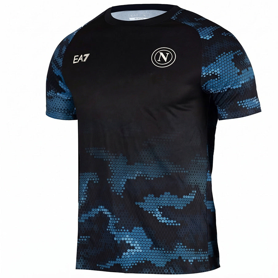 SSC Napoli EA7 Emporio Armani Heren Trainingstrui EASSCN25T02K-BLU