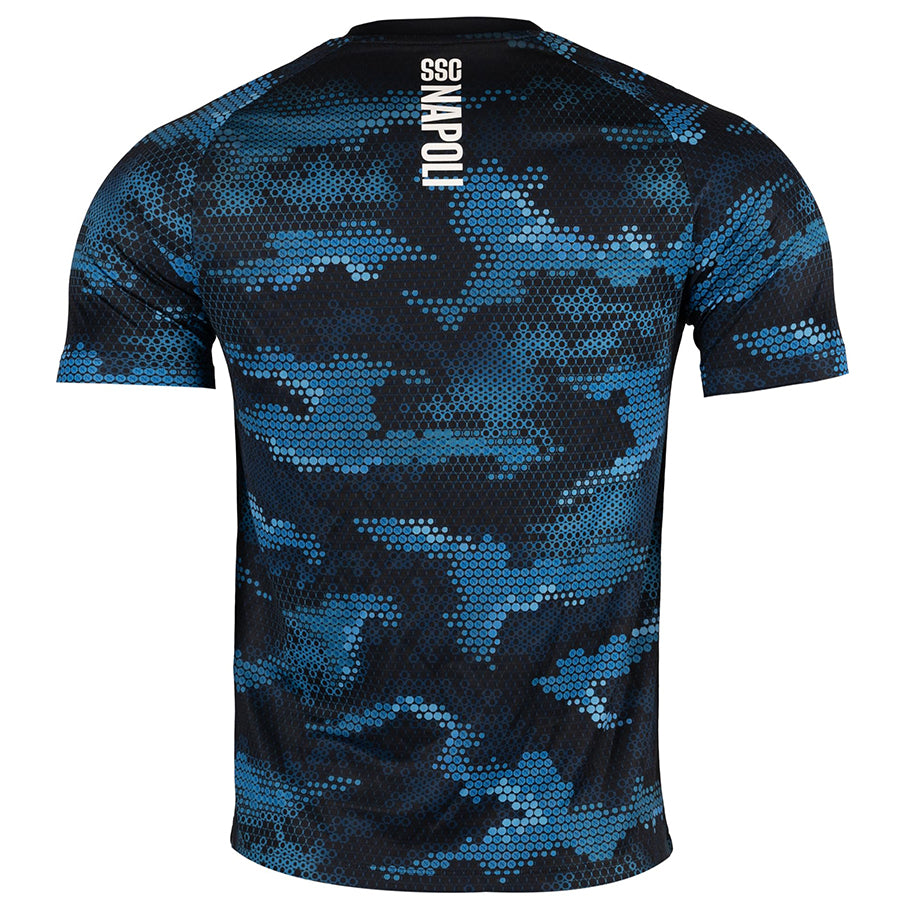 SSC Napoli EA7 Emporio Armani Heren Trainingstrui EASSCN25T02K-BLU