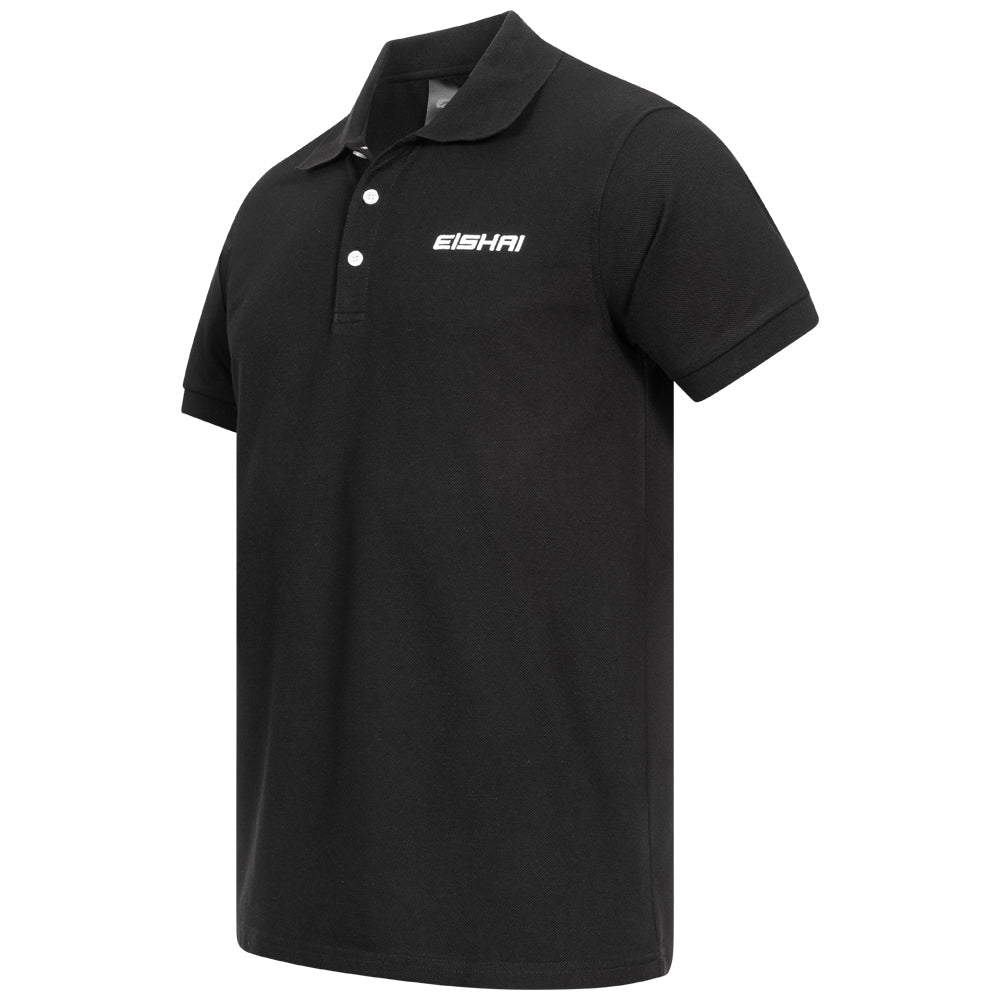 EISHAI "Mare" poloshirt voor heren, zwart