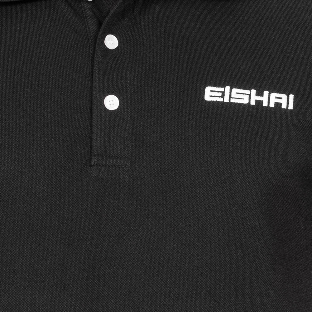 EISHAI "Mare" poloshirt voor heren, zwart