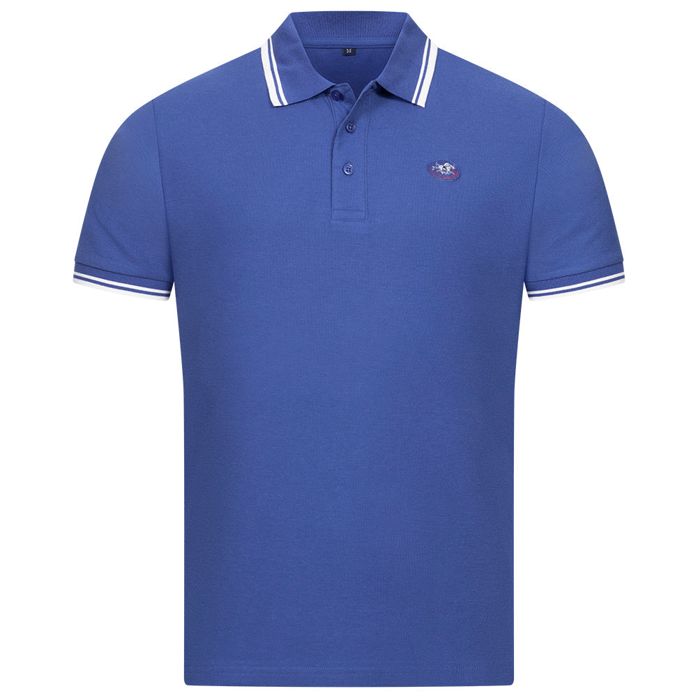 EUROPEAN POLO CHAMP Heren Poloshirt EPCPOLOS-BLAU