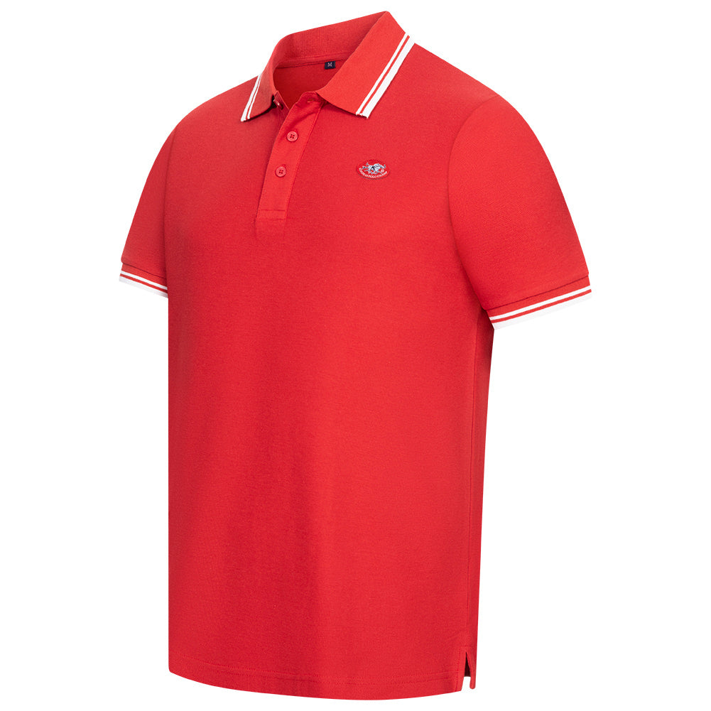 EUROPEAN POLO CHAMP Heren Poloshirt EPCPOLOS-ROOD