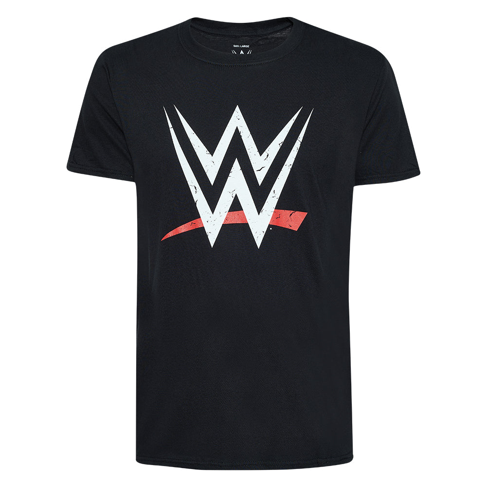 WWE Logo Worstelen Heren T-shirt FBMTS224BLK