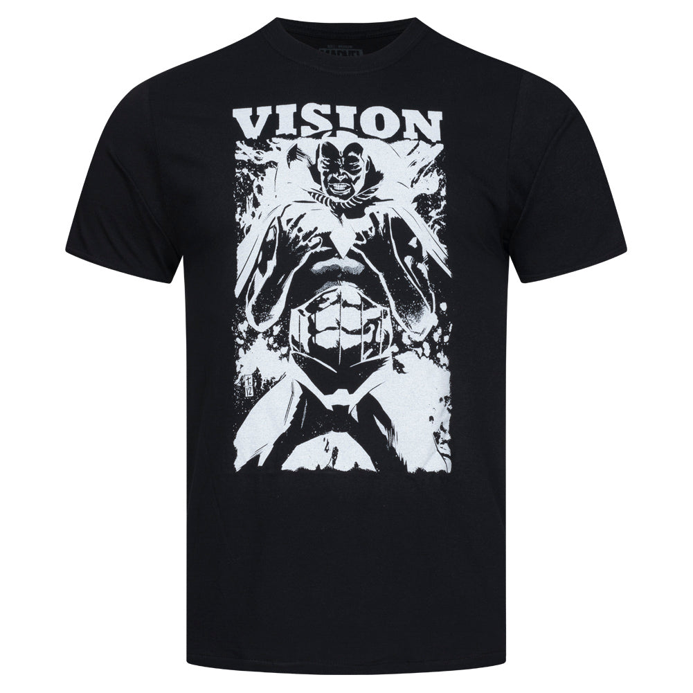 MARVEL Vision Heren T-shirt FBMTS781BLK