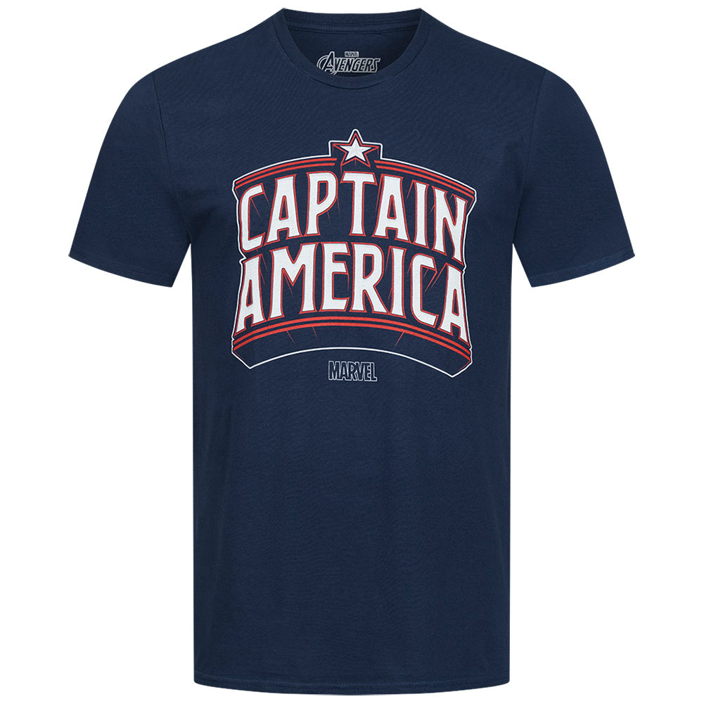 Captain America Archief Heren T-shirt FCMTS060NVY
