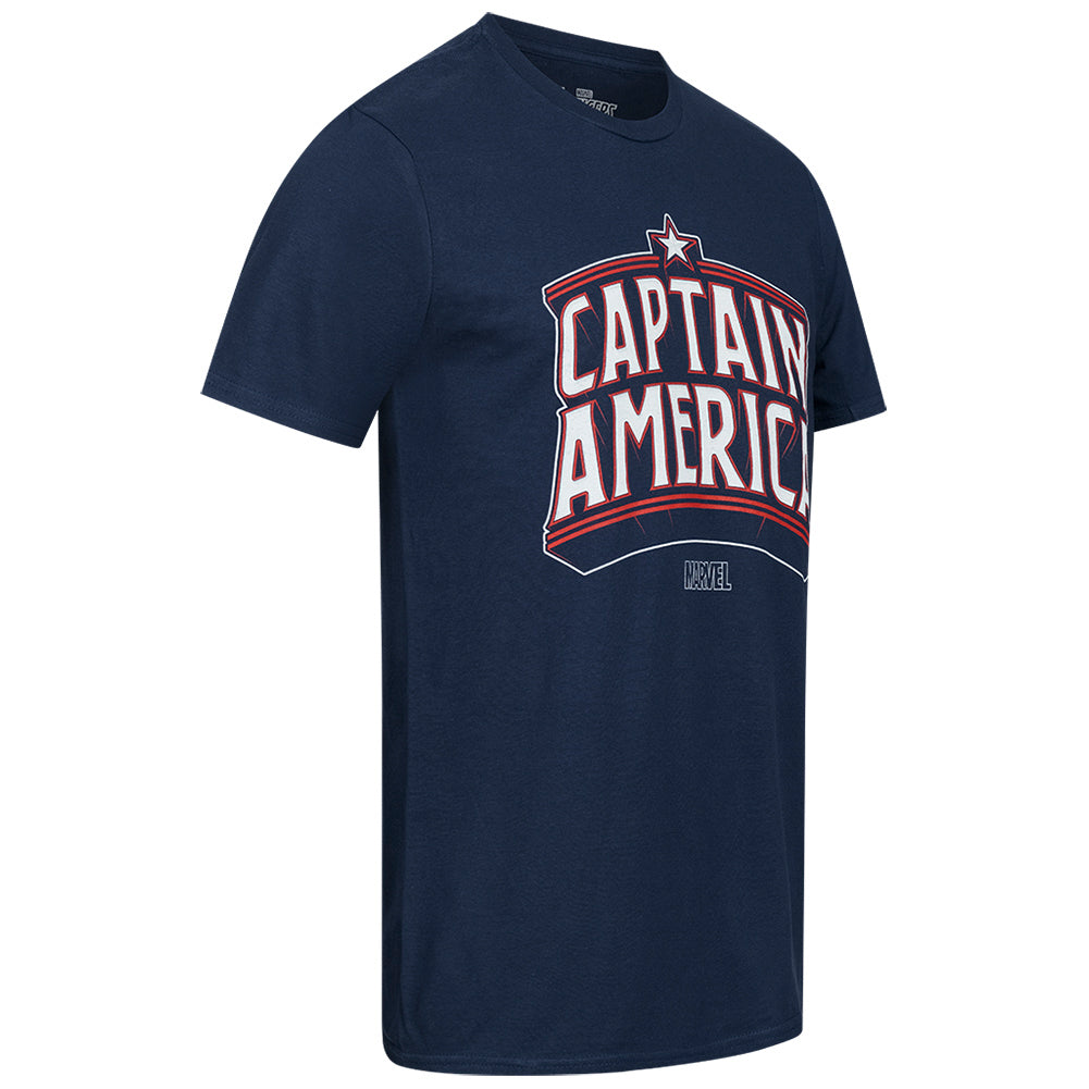Captain America Archief Heren T-shirt FCMTS060NVY