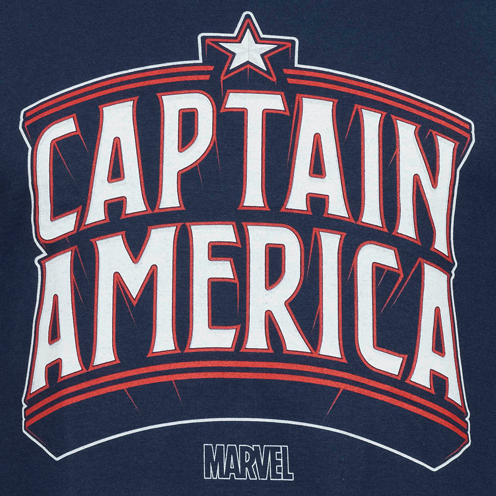 Captain America Archief Heren T-shirt FCMTS060NVY