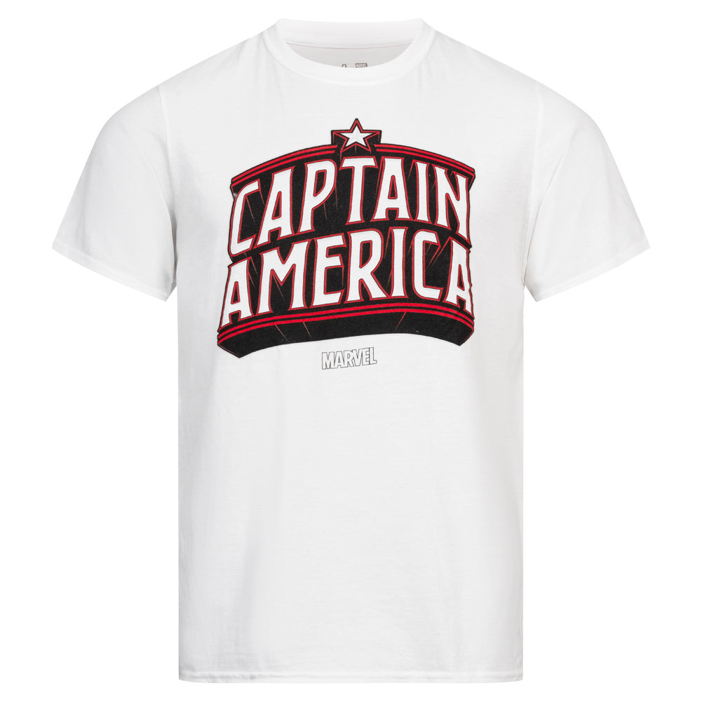Captain America Marvel Archief Heren T-Shirt FCMTS060WHT