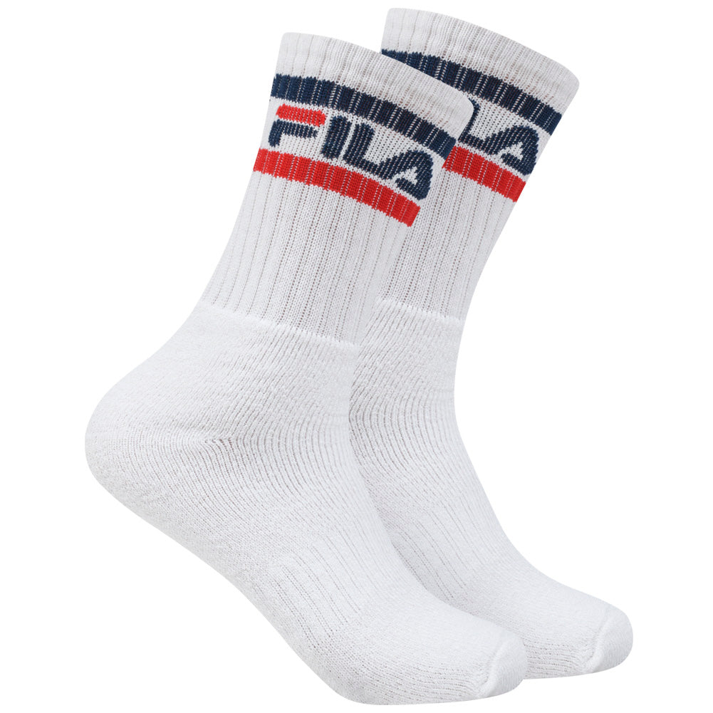 FILA Unisex Sportsokken "Falk" 3 paar wit FS24T001-100-White