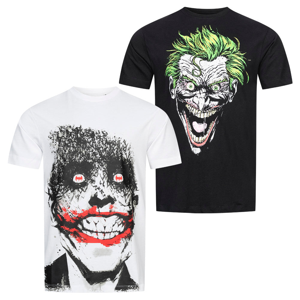 THE PINGUIN DC COMICS Heren T-shirt 2-pack GBMPK425MUL