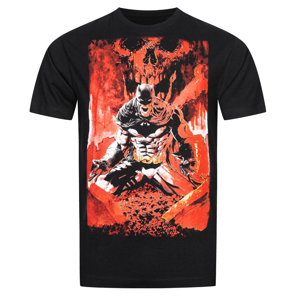 Batman DC COMICS Grave Heren T-Shirt GBMTS442BLK