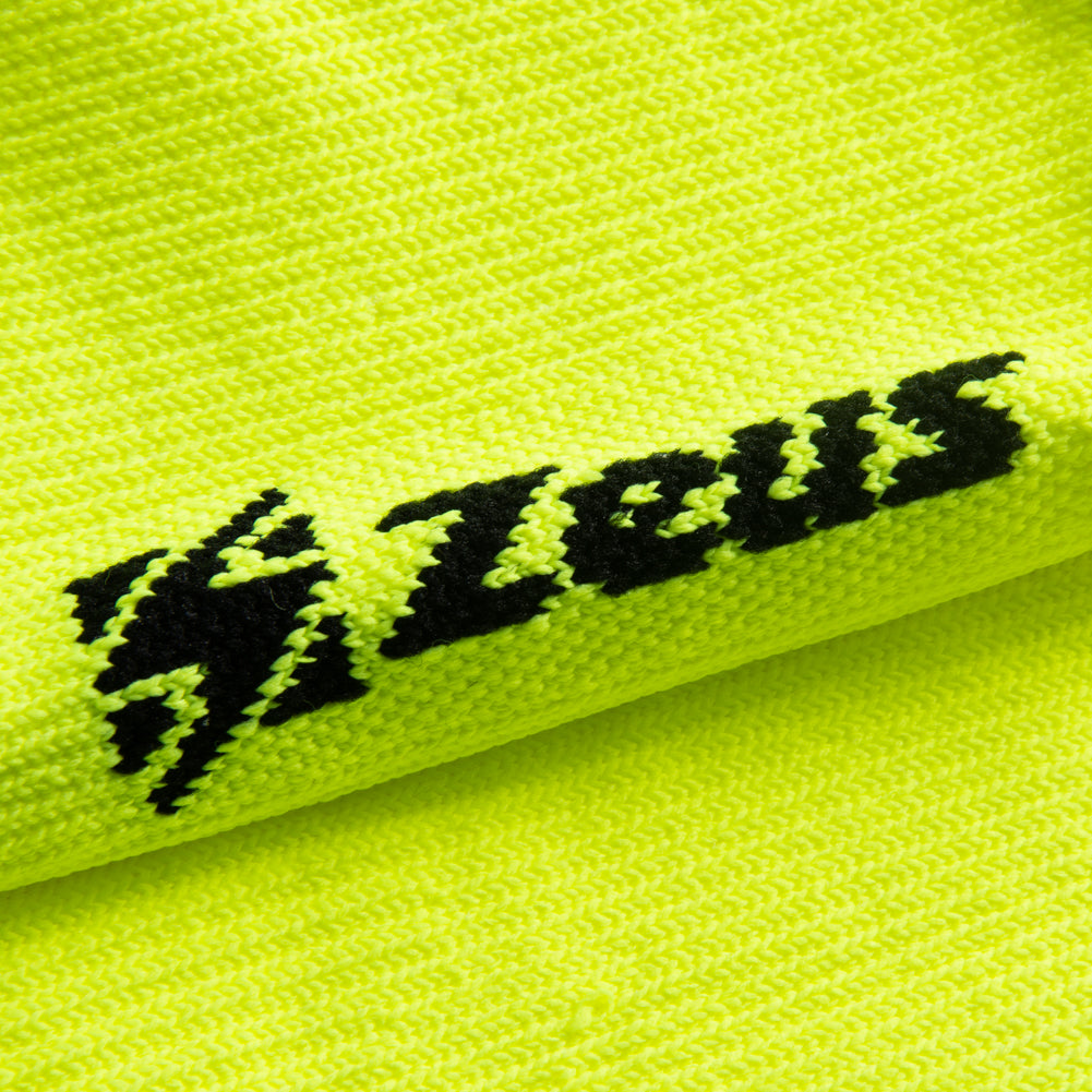 Zeus Sleeve-compression armsleeves elleboogbandage  neon geel