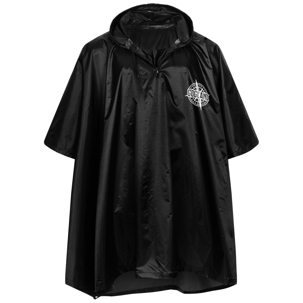 GOGLAND Â® Monsun Regenponcho zwart