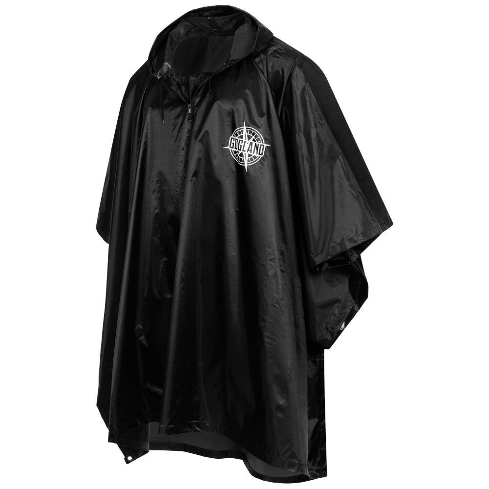 GOGLAND Â® Monsun Regenponcho zwart